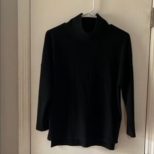 Old Navy Black Ribbed Turtleneck
